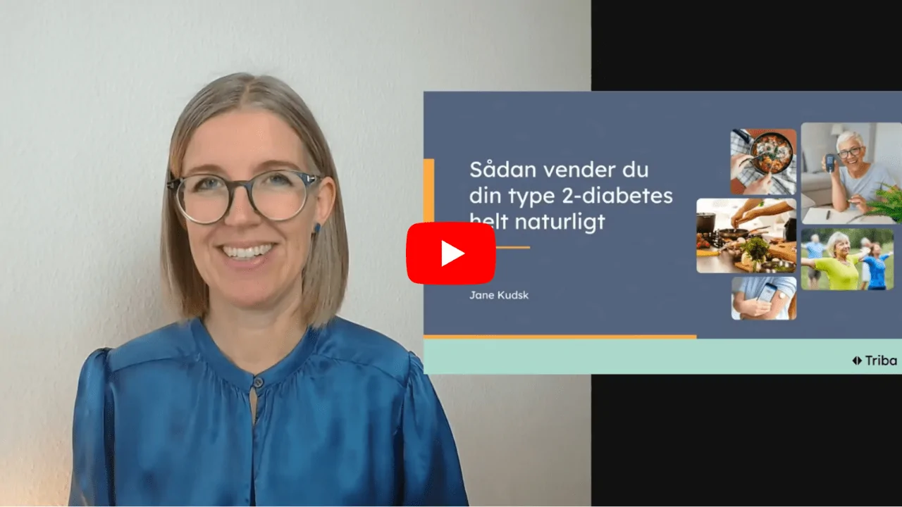 Jane Kudsk webinar om type 2-diabetes